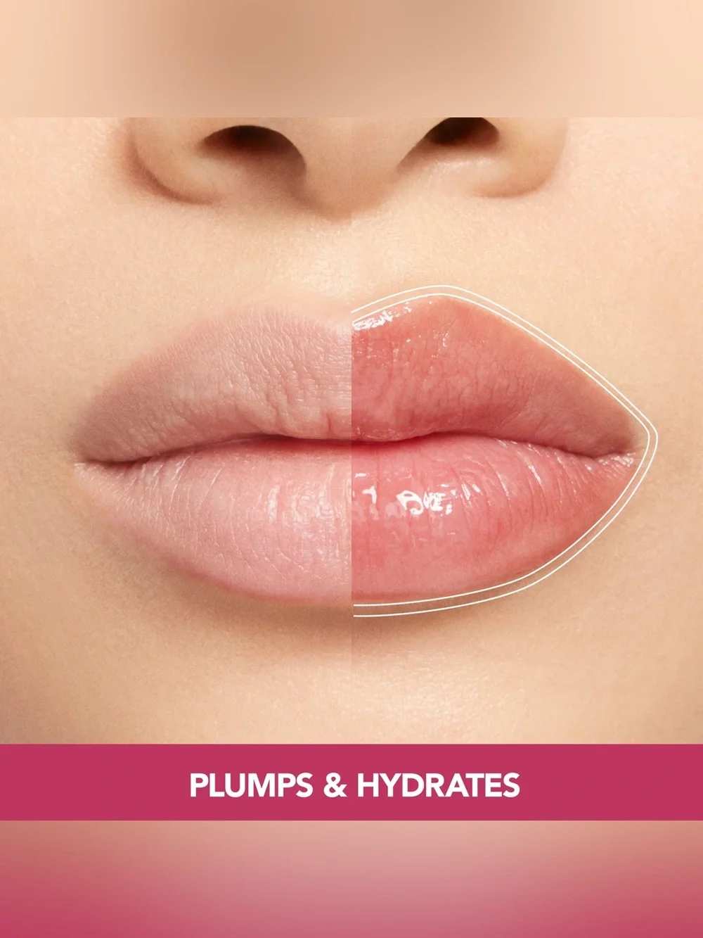 NIB Buxom Full-On Plumping Lip Glow Balm - Peach Smoothie - Size 2g
